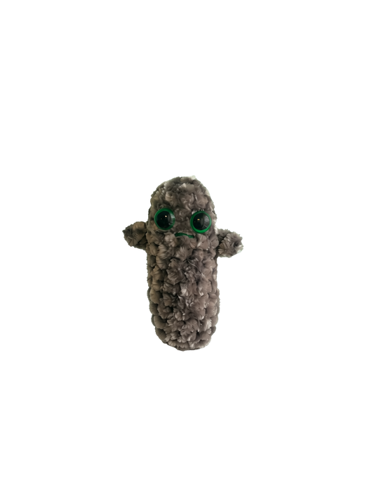 Plushy Grey Clicky